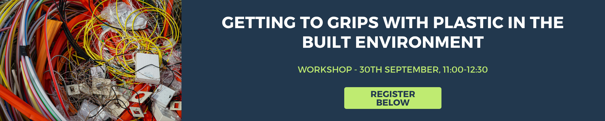 Getting To Grips With Plastic In The Built Environment - Workshop